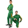 Спортивный костюм
 детский кофта на молнии и брюки LIDONG LD-581 26-32 (Черный-салатовый)
