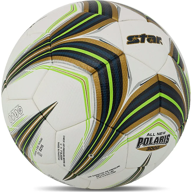 Футбольный мяч SELECT
AR ALL NEW POLARIS 3000 FIFA SB145FTB №5 PU (Желтый-салатовый)