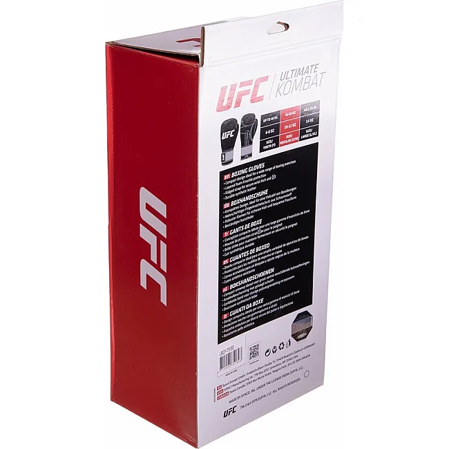 Боксерские перчатки

 PU UFC Boxing UBCF-75180 12 унций