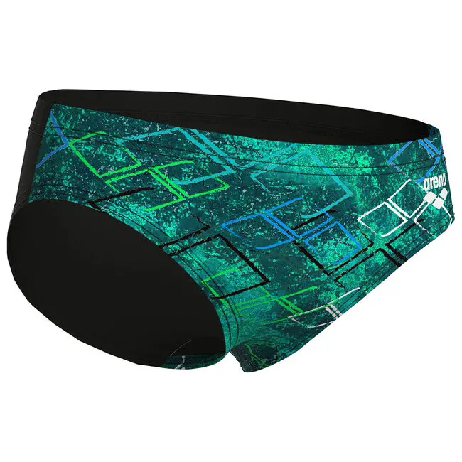 Детские плавки Arena DALY SWIM BRIEFS бирюзовый, черный