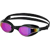Очки для плавания взрослые радужные линзы MADWAVE RAY Rainbow M042003 (Черный)