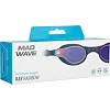 Очки для плавания взрослые радужные линзы MADWAVE
 RAY Rainbow M042003 (Черный)