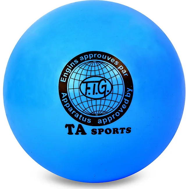 Мяч для художественной гимнастики TA SPORT SP-SPORT
 BA-GB75 ø20см (Голубой)