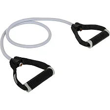 Трубчатый эспандер с ручками 40LB LiveUp LP8405-XH 120см нагрузка 18кг (Серый)