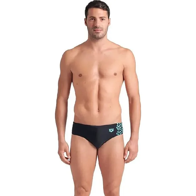 Плавки-слепы для мужчин Arena KIKKO V SWIM BRIEFS черный, бирюзовый