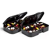Таблетниця Smartshake Pillbox Organiser 2-pack Black