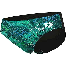 Детские плавки Arena DALY SWIM BRIEFS бирюзовый, черный