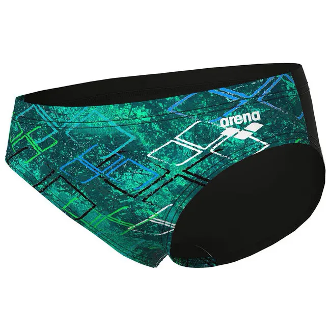 Детские плавки Arena DALY SWIM BRIEFS бирюзовый, черный