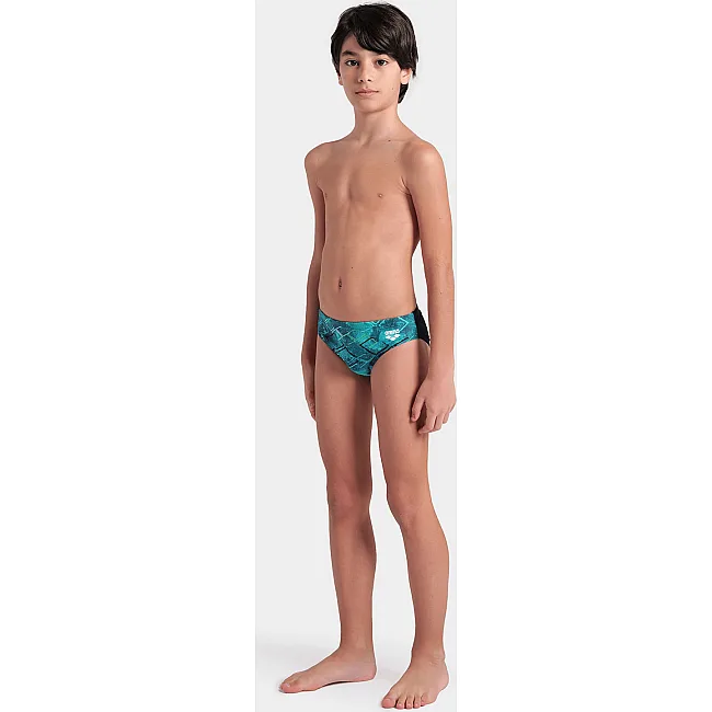 Детские плавки Arena DALY SWIM BRIEFS бирюзовый, черный