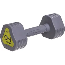 Гантель цельная с полиуретановым покрытием 1штука ZELART TA-2678-4 1шт 4кг
