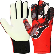 Детские вратарские перчатки JOMA HUNTER 401477-601 (Красный-черный)
