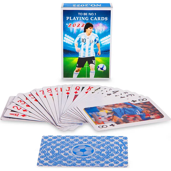 Игральные карты
 с ламинированным покрытием SP-SPORT
 Футбол IG-2020 54 карты