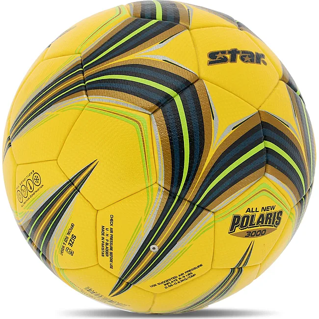 Футбольный мяч SELECT
AR ALL NEW POLARIS 3000 FIFA SB145FTB №5 PU (Желтый-салатовый)