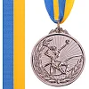 Медаль спортивная с лентой тематическая SP-SPORT Гимнастика C-7012 ø5см (Серебряный) Медаль спортивная с лентой тематическая SP-SPORT Гимнастика C-7012 ø5см (Серебряный)