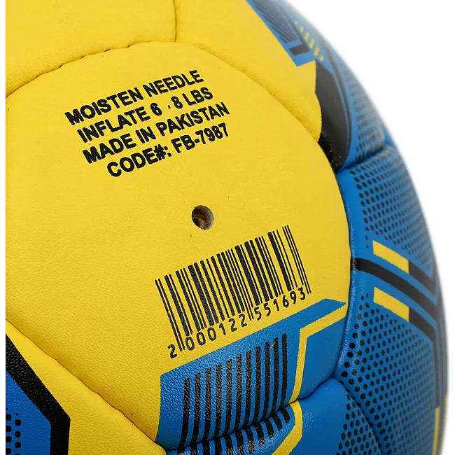 Футбольний м'яч
 BALLONSTAR UKRAINE FB-7987 №5 PU (Жовтий-синій)