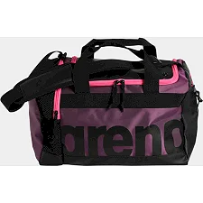 Спортивная сумка Arena SPIKY III DUFFLE 25 черный, фиолетовый, розовый 50 x 18 x 25