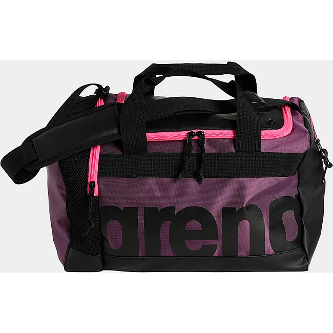 Спортивная сумка Arena SPIKY III DUFFLE 25 черный, фиолетовый, розовый 50 x 18 x 25