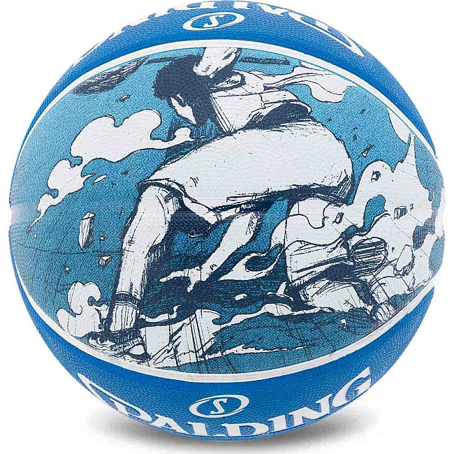 Баскетбольный мяч
 резиновый SPALDING SKETCH DRIBBLE 84448Y
 7 (Синий)