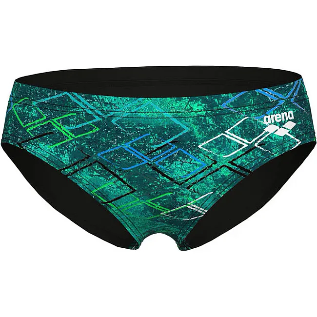 Детские плавки Arena DALY SWIM BRIEFS бирюзовый, черный