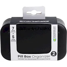 Таблетница Smartshake Pillbox Organiser 2-pack Black