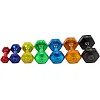 Гантель для фитнеса с TPU покрытием ZELART
 Jelly Urethane Coated Dumbbells TA-2946-5LB 1шт 2,3кг (Фиолетовый)