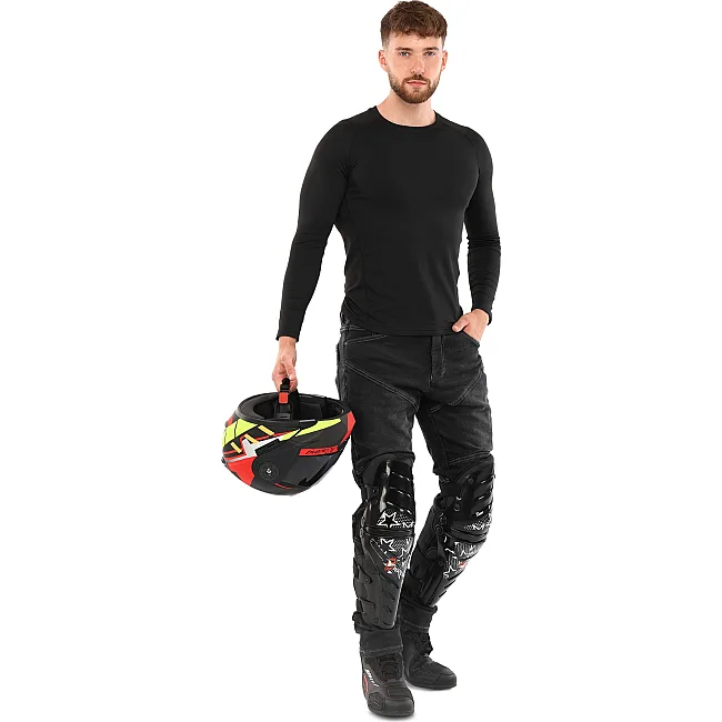 Мотонаколенники ALPINESTAR MS-4372 2шт (Черный-синий)