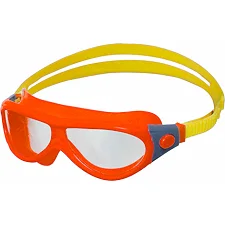 Очки-маска для плавания детские YINGFA J668AF (Оранжевый-желтый)