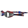 Очки для плавания детские Speedo HYPER FLYER MIRRORED синий, красный