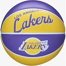 Баскетбольный мяч Wilson NBA TEAM RETRO BSKT MINI LA LAKERS size 3