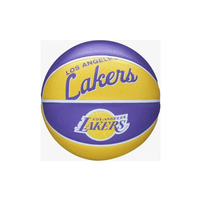 Баскетбольный мяч Wilson NBA TEAM RETRO BSKT MINI LA LAKERS size 3