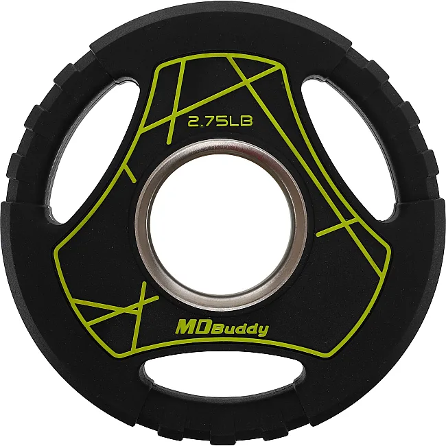 Блин для штанги полиуретановый
 MD Buddy TA-9647-1_25 51мм 1,25кг