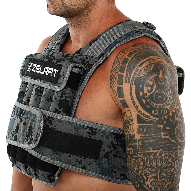 Обтяжливий жилет
 з регульованою вагою ZELART
 WEIGTH VEST TA-7806-20 вага-2-20кг
