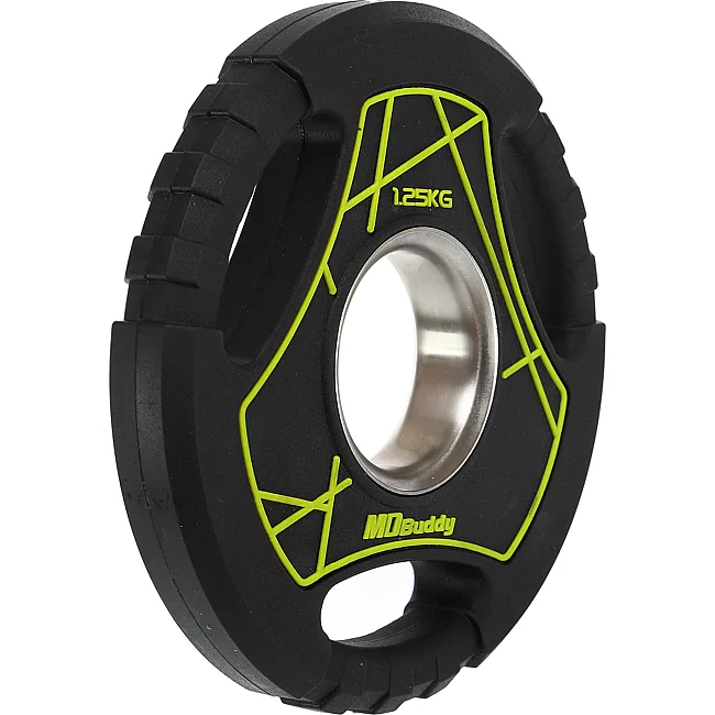 Блин для штанги полиуретановый
 MD Buddy TA-9647-1_25 51мм 1,25кг