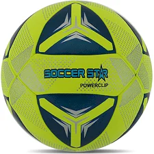 Футбольный мяч HIBRED SOCCER STAR FB-6043 №5 PU (Желтый-синий)