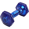 Гантель для фитнеса с TPU покрытием ZELART Jelly Urethane Coated Dumbbells TA-2946-5LB 1шт 2,3кг (Фиолетовый)