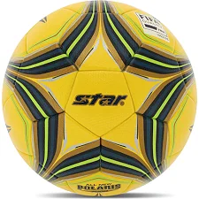 Футбольный мяч SELECTAR ALL NEW POLARIS 3000 FIFA SB145FTB №5 PU (Желтый-салатовый)