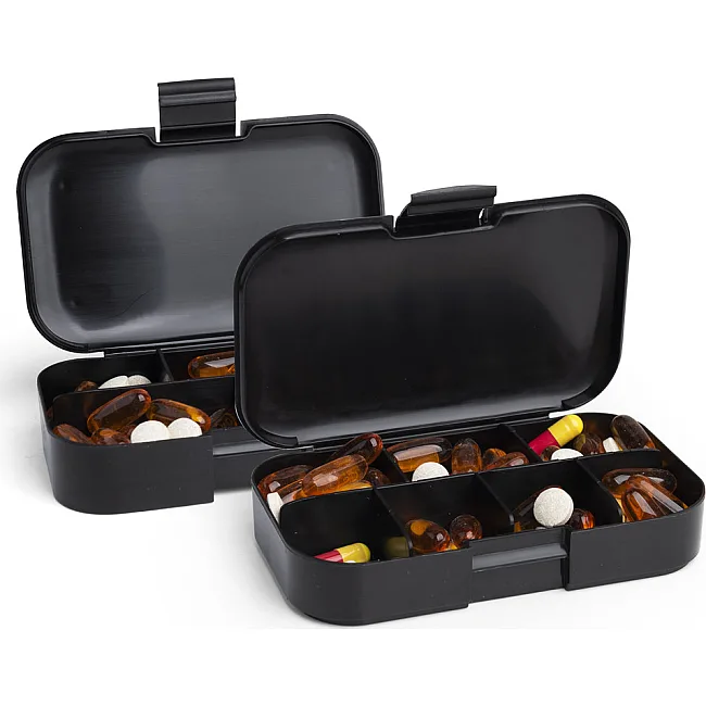 Таблетниця Smartshake Pillbox Organiser 2-pack Black