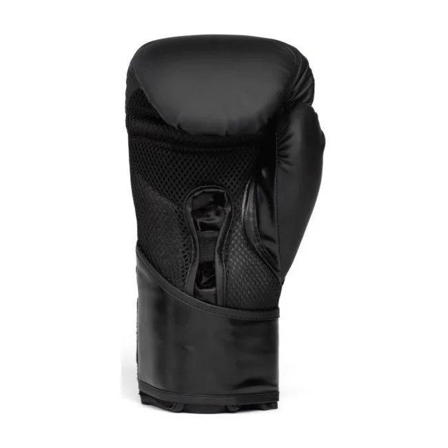 Боксерські рукавиці Everlast ELITE 2 BOXING GLOVES чорний, золотий 10 унцій