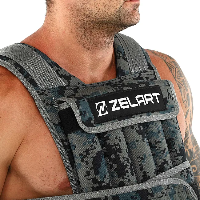 Обтяжливий жилет
 з регульованою вагою ZELART
 WEIGTH VEST TA-7806-20 вага-2-20кг