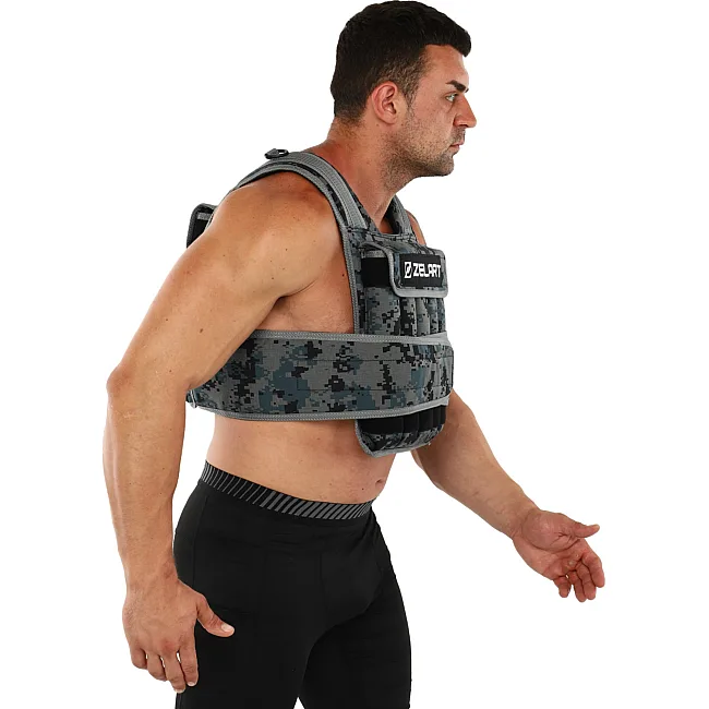 Обтяжливий жилет
 з регульованою вагою ZELART
 WEIGTH VEST TA-7806-20 вага-2-20кг