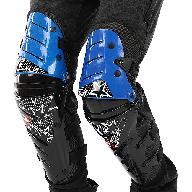 Мотонаколенники ALPINESTAR MS-4372 2шт (Черный-синий)