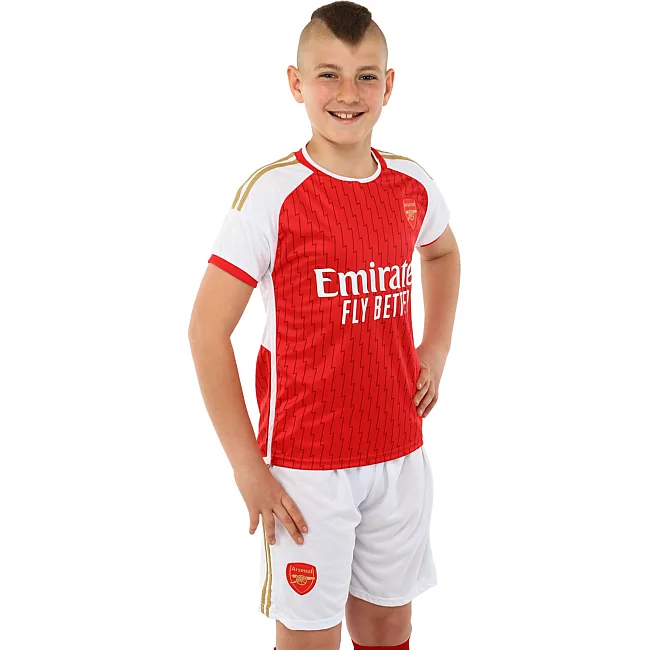 Футбольна форма дитяча із символікою клубу
 ARSENAL домашня 2024 SP-SPORT
 CO-6276 20-28