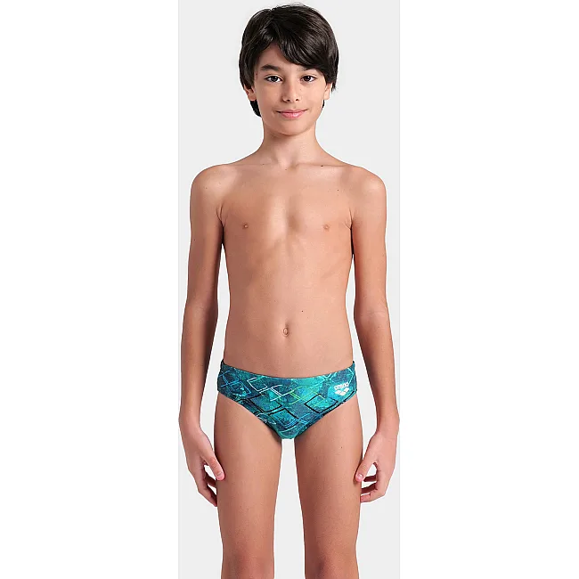 Детские плавки Arena DALY SWIM BRIEFS бирюзовый, черный