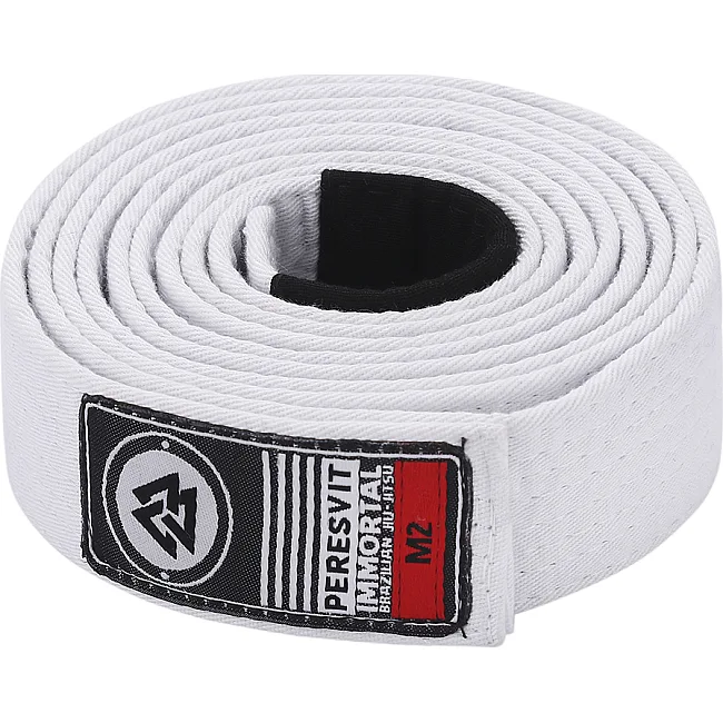 Детский пояс для кимоно БЖЖ Peresvit White