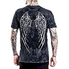 Футболка мужская AFFLICTION Silent Rain Tee Reversible
