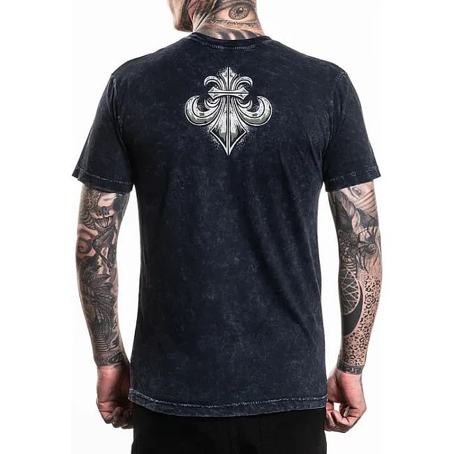 Футболка мужская AFFLICTION Silent Rain Tee Reversible