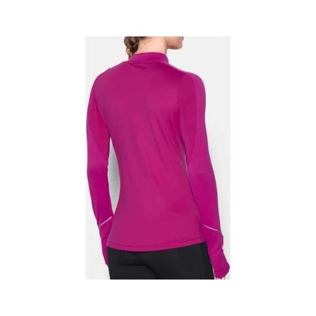 Женская спортивная кофта Under Armour ColdGear® Elements Mock Magenta Shock