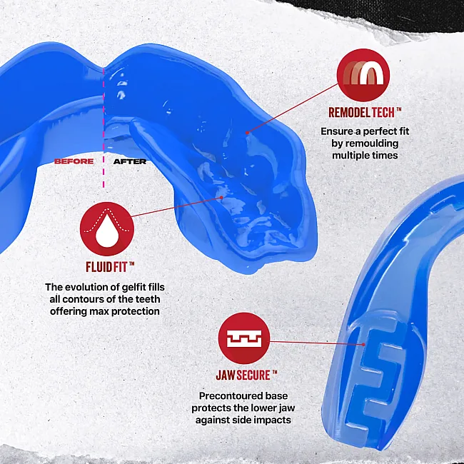 Капа для бокса SafeJawz Extro Series ICE Adult