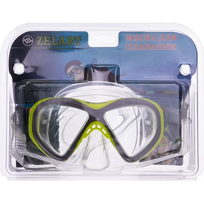 Маска для плавання підліткова ZELART M258-PVC 10-16 років
