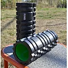 Массажный роллер (МФР ролл) POWER SYSTEM PS-4050 Black/Green (33x15см.)